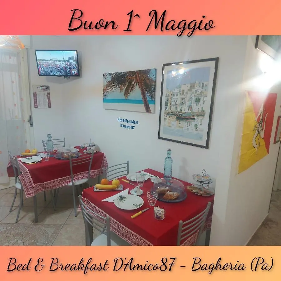 B&B D'Amico87 Bagheria 0*,  Itálie